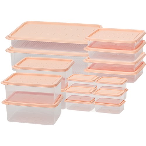 이지앤프리 이지킵 프리즈팩 냉동실정리용기 스마트 5종 세트, 1세트