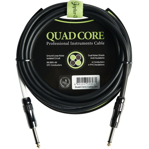 고퍼우드 어쿠스틱 Quad core cable, 1개