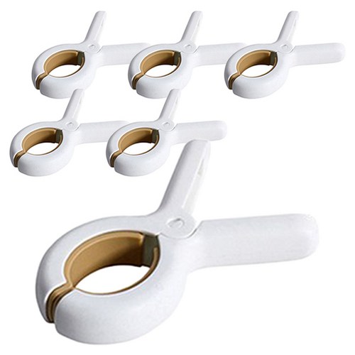 오라플 대형 논****** 빨래집게, 베이지, 6개