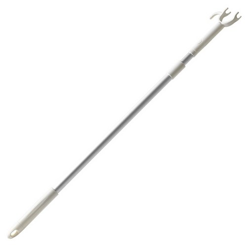 솔브리빙 길이조절 가제트 만능팔 옷봉, 화이트, 1개