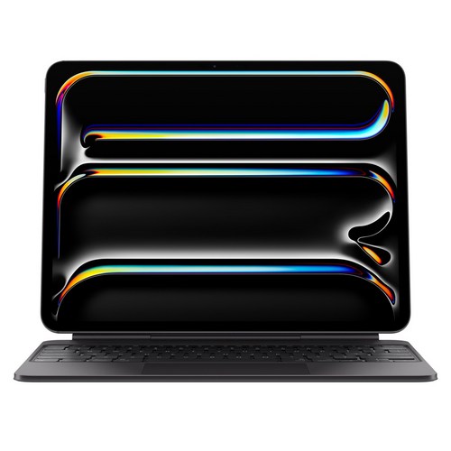 Apple 정품 매직 키보드 iPad Pro M4 모델용, 블랙, 한국어