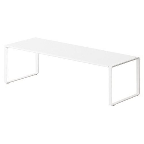 에버하우스 다용도 폭조절 신발장 정리 선반, 화이트, 1개