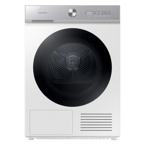 삼성전자 BESPOKE 그랑데 AI 슬림 건조기 DV10BB8440GH 10kg 방문설치, 화이트