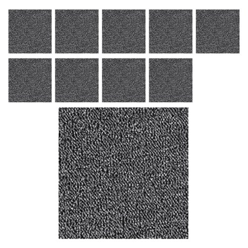 천일카페트 타일카페트 10p + 사각스티커 20p 세트