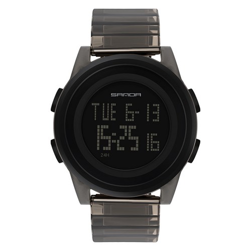 SANDA 루미 디지털 전자 스포츠 손목시계 2100