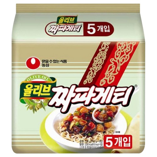 짜파게티 140g, 5개