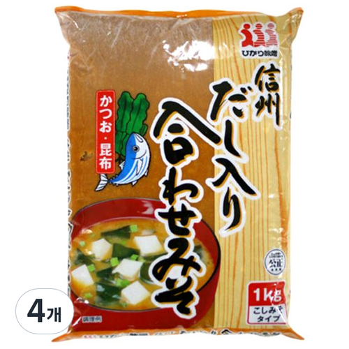 히카리미소 다시이리아와세 미소, 1kg, 4개