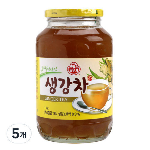 오뚜기 생강차, 1kg, 1개입, 5개