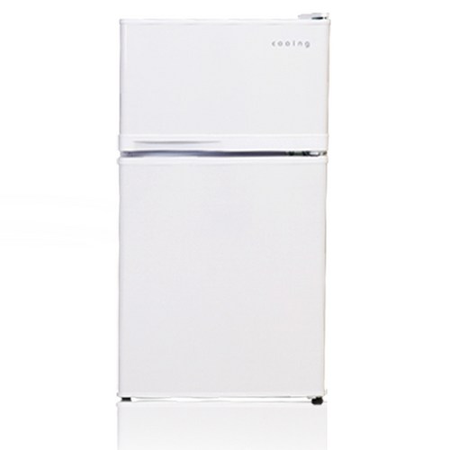 쿠잉전자 80L 2도어 냉장고, 퓨어화이트, 퓨어화이트, REF-087CNW