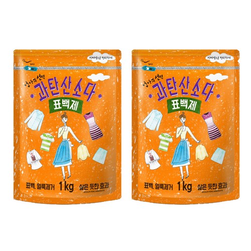 엄마의선택 과탄산소다 표백제, 2개, 1kg