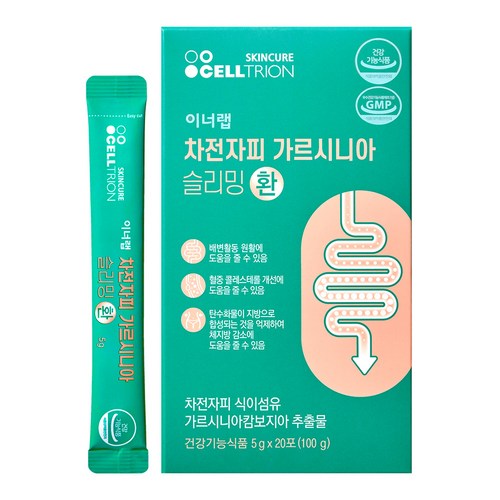 셀트리온 이너랩 차전자피 가르시니아 슬리밍 환 20p, 1개, 100g - 셀트리온 추천