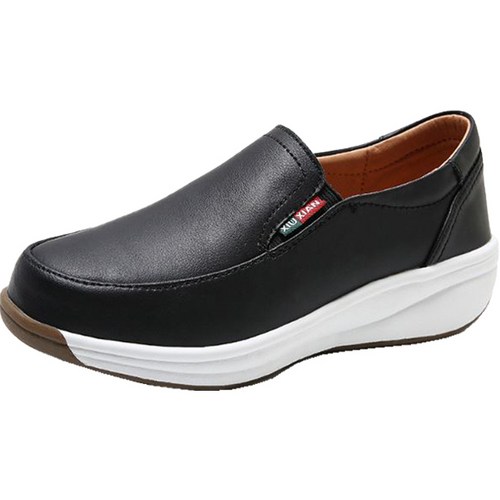 피카소 여성용 폭신한 소가죽 키높이 수제 통굽 밴딩 ******온 1836