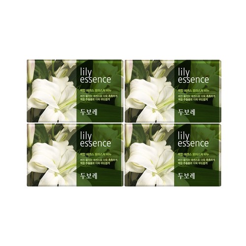 두보레 백합 모이스처라이징 바, 100g, 8개