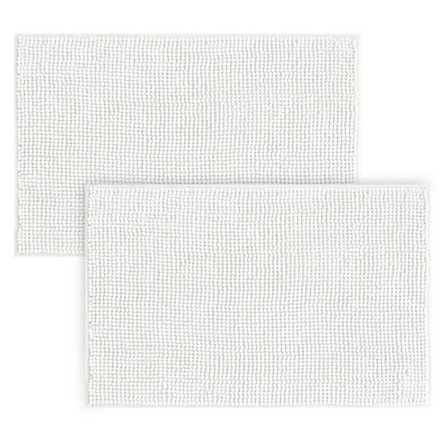 네이쳐리빙 모던데일 뽀송 욕실 발매트, 크림화이트