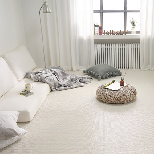 롤베이비 하우스 NON-PVC 착한 유아퍼즐매트, 그레이, 4개