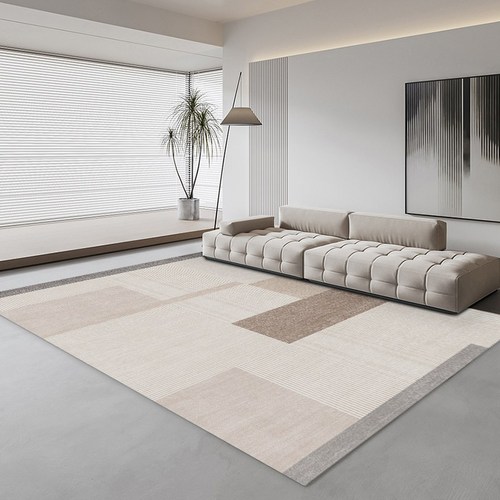 BRINCH 북유럽 패턴 논****** 거실 카페트 모조캐시미어 러그