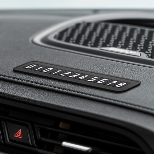 시크릿 논****** 주차알림판, 블랙, 2개