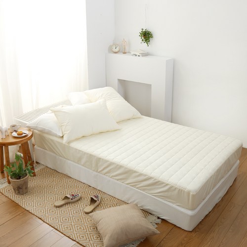 애프터식스 플레인순면 누빔 매트리스커버