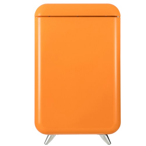 원세프 레트로 일반형 냉장고 오렌지 WC-32C귀여운 디자인으로 집 안을 가득 채우다.