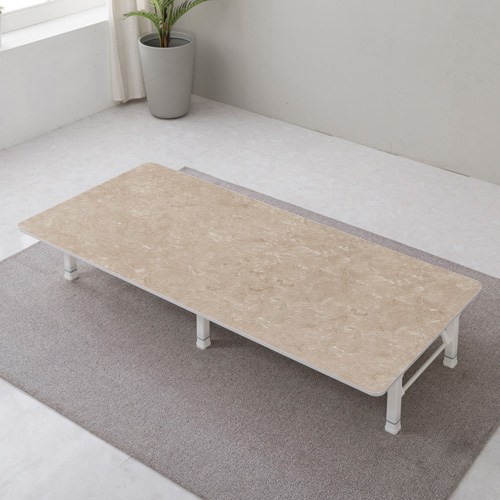 이반가구 4단 쌍다리 좌식 접이식 1800 테이블 방문설치, 대리석