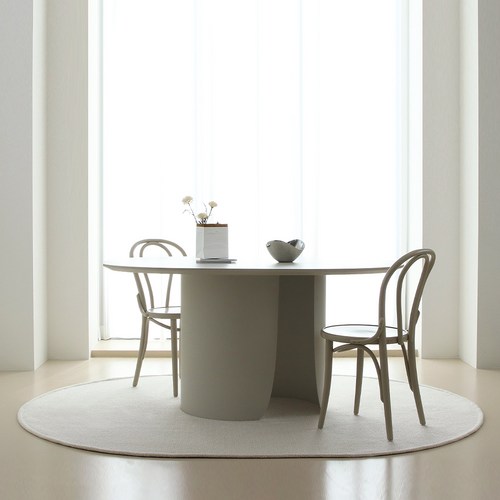 바이빔 선데이 비정형 타원 러그