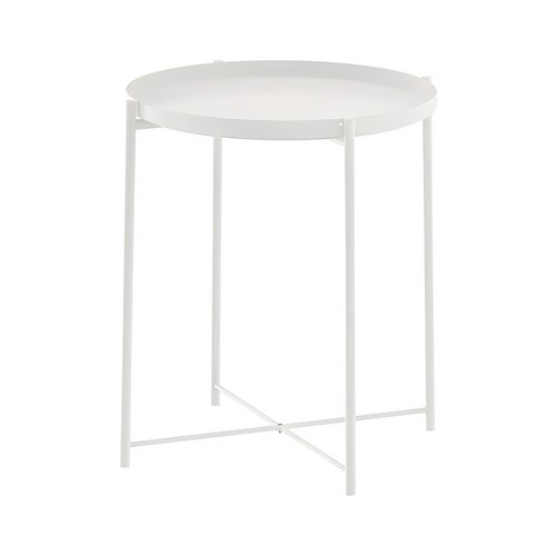 이케아 GLADOM 글라돔 트레이테이블 45x53 cm, 화이트