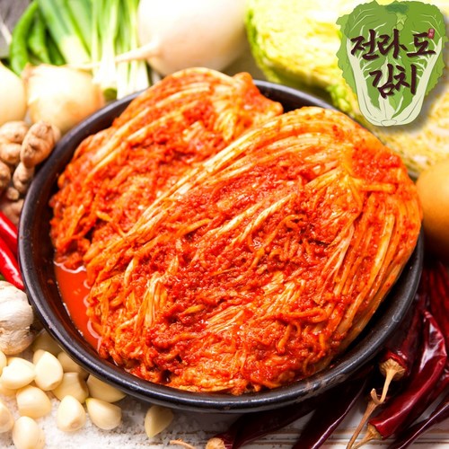국내산 전라도 포기김치 수작업 산지직송, 1박스, 5kg