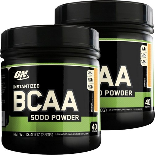 옵티멈뉴트리션 BCAA 5000 파우더 오렌지, 2개 - BCAA 추천