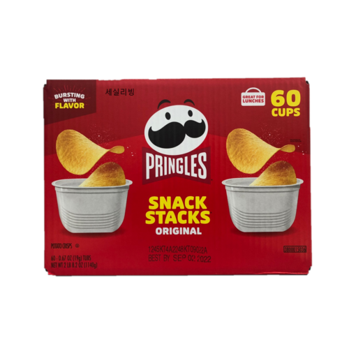 프링글스 더 오리지널 컵, 1개, 용기/통, 1.14kg