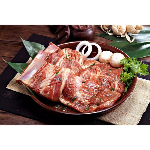 솔잎양념 돼지왕갈비 5인분 1.9kg [HACCP 인증], 1.9kg, 1개