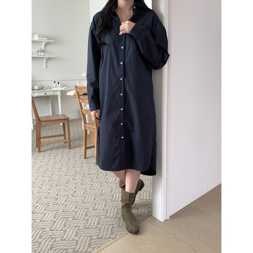 오픈유 지크 롱 원피스 - 5color