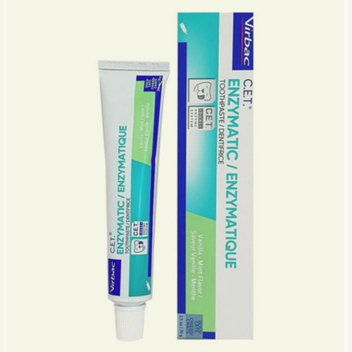 애견치약버박이중효소치약바닐라 바닐라맛 애견치약 C.E.T.이중효소 70g 버박 BWECB747, 1개