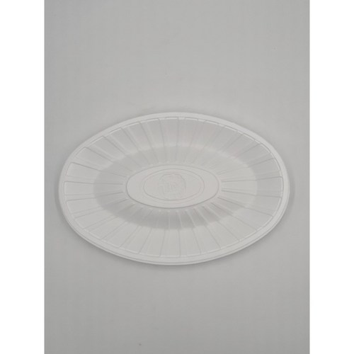 380-1호 400개입 (1박스) / PSP380호 타원대접시 회 용기 일회용 포장 그릇 트레이, 1개, 400개