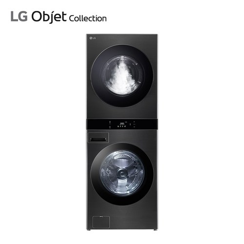 LG전자 트롬 워시타워 WL22KDU (세탁25kg/건조22kg) (색상 스페이스블랙) (4 5 6년 선택가능) (무상관리), 6년의무/6년계약(관리형)