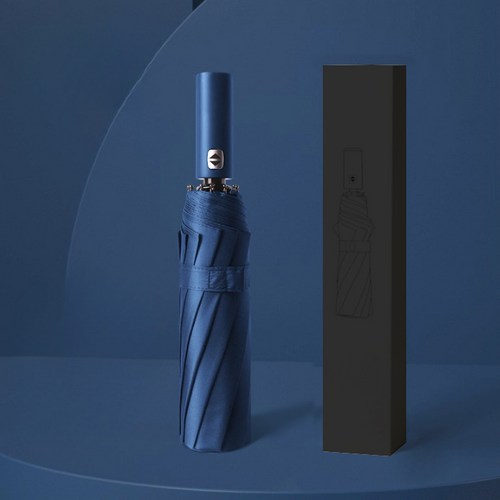 골드팡 튼튼한 고급 uv 자외선차단 3단 자동 암막 접이식 대형 우산 양산