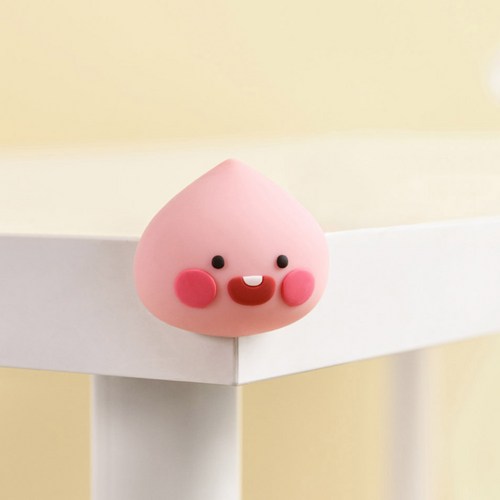 카카오프렌즈 AS 모서리가드 세트 4P 얼굴 어피치 책상가드 모서리쿠션