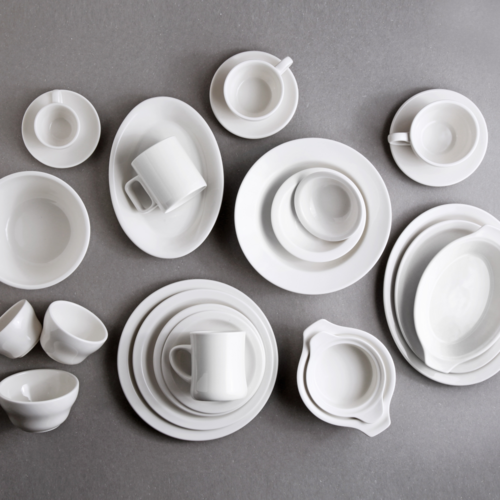 시라쿠스 뉴욕 접시 26cm 자취생 신혼 데일리 식기, 2개, 흰색