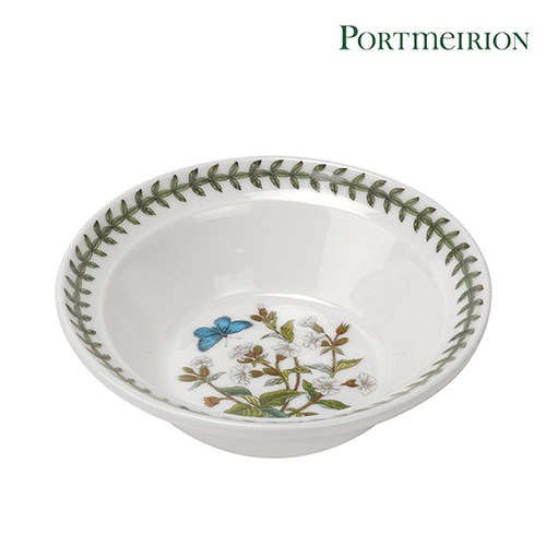 포트메리온 보타닉가든 오트밀 16.5cm 꽃과 나비 혼수 이사 집들이 선물 영국, 1개