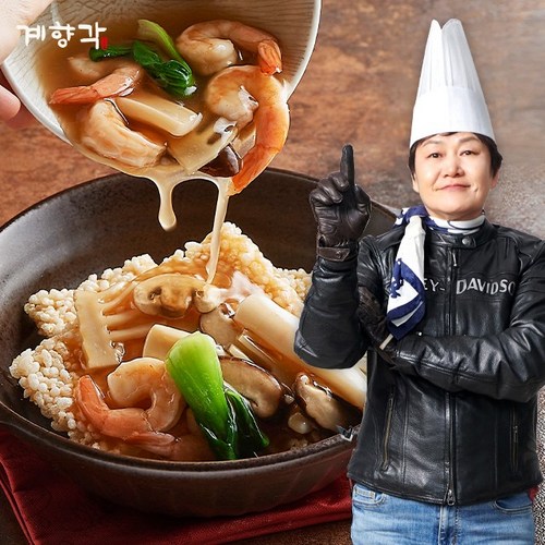 신계숙 해물누룽지탕 4세트 (누룽지탕소스+해물야채모듬+누룽지) (소비기한 : 25.01.04)