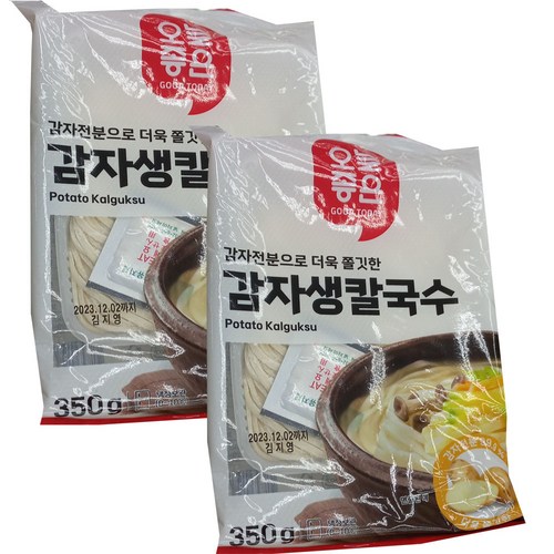 감자생칼국수