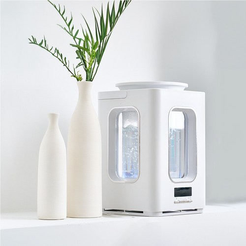 한일전기 스퀘어 유리 가열식 가습기, HGSP-S500, 화이트