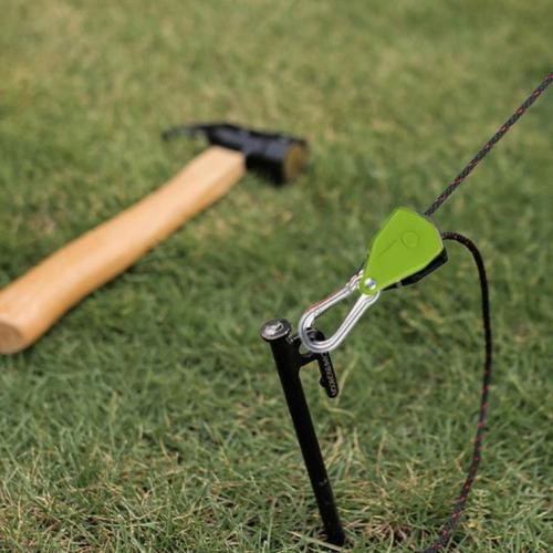 다용도 이지스토퍼 로프라쳇 텐트 타프 스트링 4M, 단품