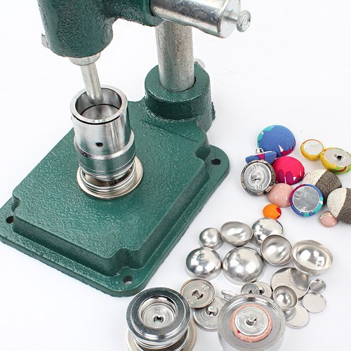 싸개단추 기계 싸개단추몰드 알 심 고리형 싸게단추, 볼록싸개몰드24mm, 1개