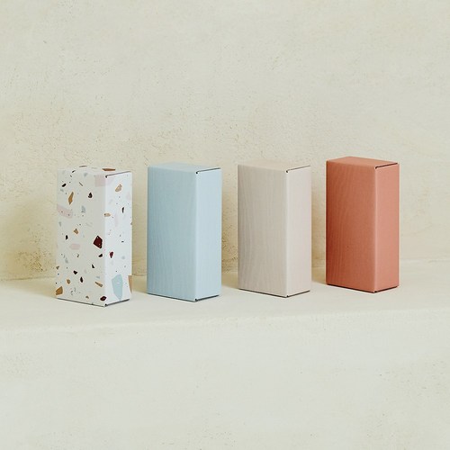 [아이브릭] 접기쉬운 이지 종이벽돌블럭(한글스티커), oriental pink,lvory,baby blue,terrazzo, 1개
