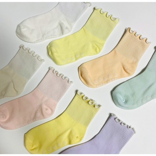 니발내발 유아동 프릴 블라썸 삭스