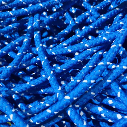 브레이드로프 4-10mm 블랙 타프끈 캠핑용 타프스트링 1M단위, 23 주황블랙다이아