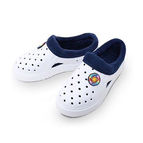 슈퍼카미트 남여공용 겨울 논****** EVA 학생 털 실내화 WT201