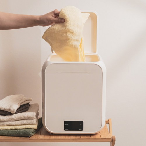 쉼공작소 미니밀리 UV 미니 세탁기 ****** 행주 수건 양말 소량 여행용 소형 세탁기, 민트