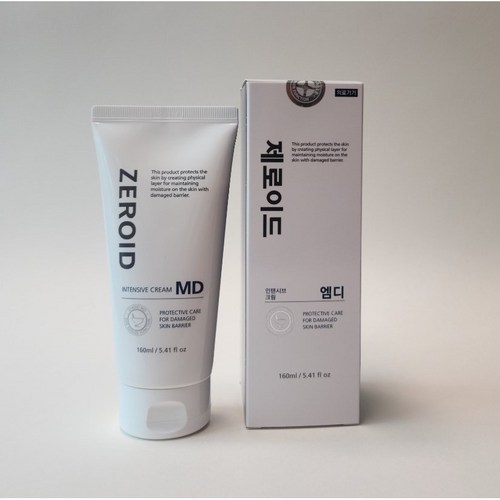 제로이드 인텐시브 리치크림 MD 160ml+KF94 마스크3매, 1개, 160ml 2