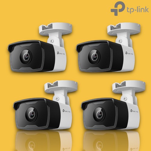 티피링크 VIGI C320I 4개세트 실외 현관 자가설치 방범용 외부 농막 주택 CCTV